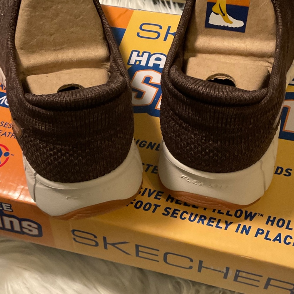 Skechers Women’s Chocolate Slip-On Loafers - Picture 5 of 9